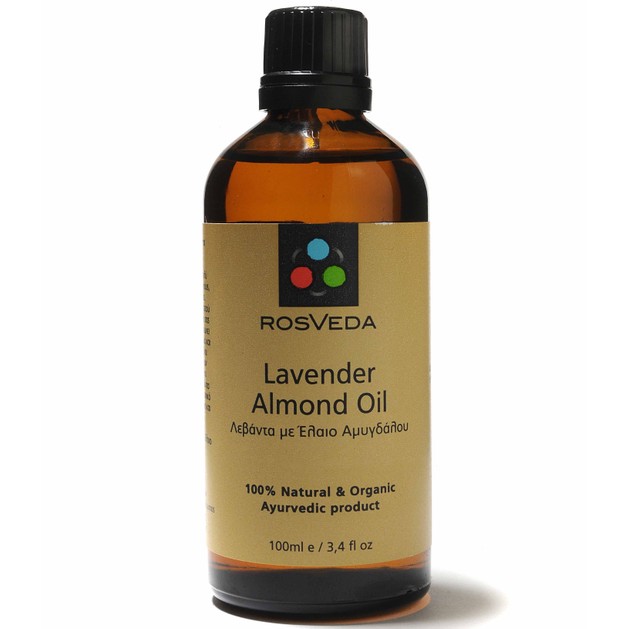 Rosveda Lavender Almond Oil 100% Φυτική Σύνθεση, Μείγμα Αιθέριου Ελαίου Λεβάντας με Αμυγδαλέλαιο 100ml Rosveda Lavender Almond Oil 100% Φυτική Σύνθεση, Μείγμα Αιθέριου Ελαίου Λεβάντας με Αμυγδαλέλαιο 100ml
