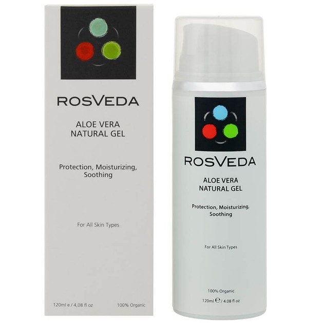 RosVeda Aloe Vera Natural Gel Spf10 100% Φυτική Σύνθεση, Καταπραϋντικό, Ενυδατικό & Προστατευτικό Gel Χεριών 120ml RosVeda Aloe Vera Natural Gel Spf10 100% Φυτική Σύνθεση, Καταπραϋντικό, Ενυδατικό & Προστατευτικό Gel Χεριών 120ml