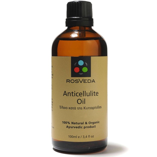 Rosveda Anticellulite Oil 100% Φυτική Σύνθεση, Λάδι Μασάζ Κατά της Κυτταρίτιδας με Αιθέρια Έλαια 100ml Rosveda Anticellulite Oil 100% Φυτική Σύνθεση, Λάδι Μασάζ Κατά της Κυτταρίτιδας με Αιθέρια Έλαια 100ml