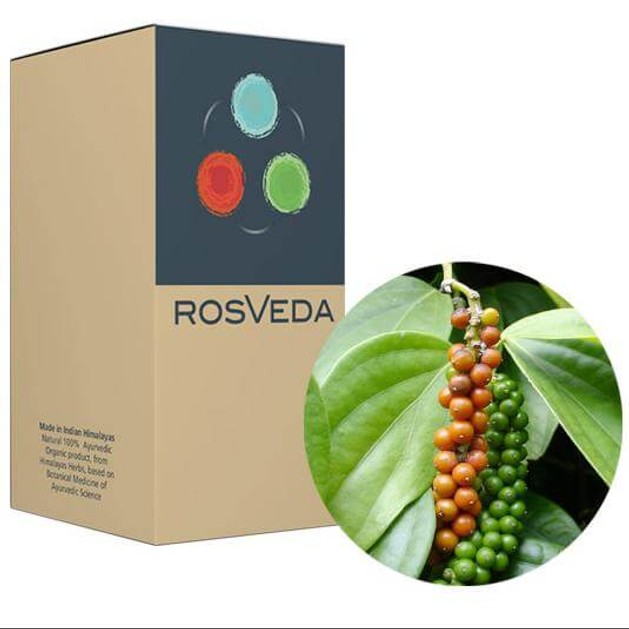 RosVeda Pure Essential Oil Black Pepper, 100% Φυτική Σύνθεση, Αιθέριο Έλαιο Μαύρο Πιπέρι 10ml RosVeda Pure Essential Oil Black Pepper, 100% Φυτική Σύνθεση, Αιθέριο Έλαιο Μαύρο Πιπέρι 10ml