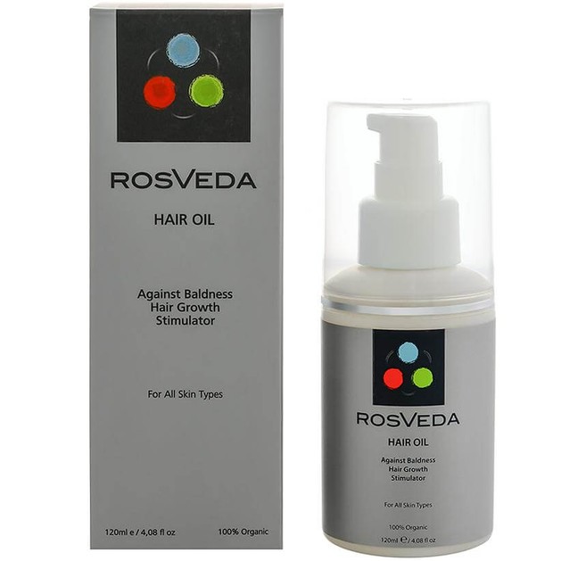 RosVeda Hair Oil 100% Φυτική Σύνθεση, Ειδικό Θεραπευτικό Λάδι Κατά της Τριχόπτωσης 120ml RosVeda Hair Oil 100% Φυτική Σύνθεση, Ειδικό Θεραπευτικό Λάδι Κατά της Τριχόπτωσης 120ml