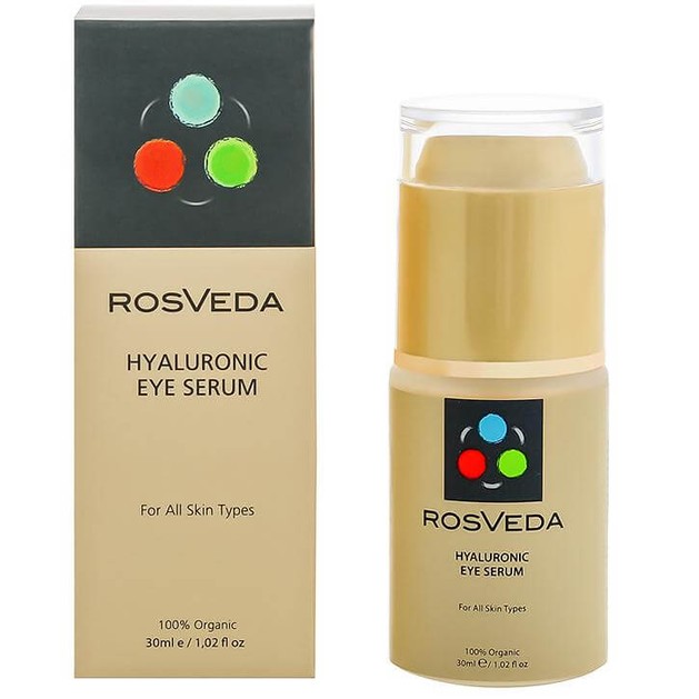 RosVeda Hyaluronic Eye Serum 100% Φυτική Σύνθεση,Ορός Αντιγήρανσης & Αναζοωγόνησης για τα Μάτια με Υαλουρονικό 30ml RosVeda Hyaluronic Eye Serum 100% Φυτική Σύνθεση,Ορός Αντιγήρανσης & Αναζοωγόνησης για τα Μάτια με Υαλουρονικό 30ml