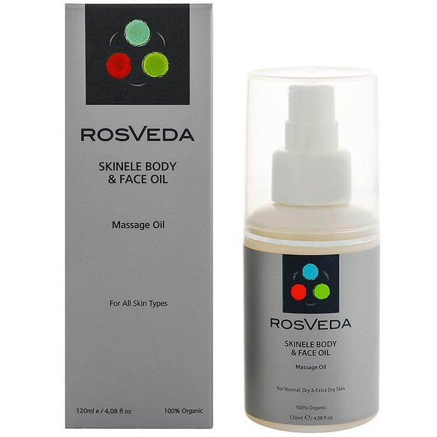 Rosveda Skinele Body & Face Oil 100% Φυτική Σύνθεση, Λάδι για Μασάζ Προσώπου & Σώματος 120ml Rosveda Skinele Body & Face Oil 100% Φυτική Σύνθεση, Λάδι για Μασάζ Προσώπου & Σώματος 120ml