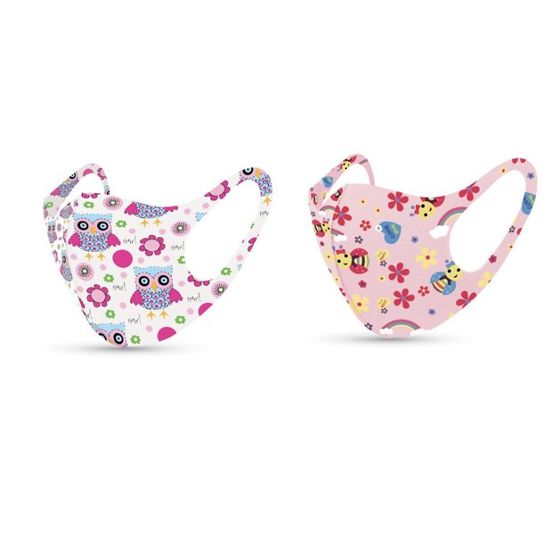 TiLi Fashion Face Mask Παιδικές Μάσκες Προσώπου Πολλαπλών Χρήσεων Με Σχέδια Μέλισσα - Κουκουβάγια Για Κορίτσι 2 Τεμάχια TiLi Fashion Face Mask Παιδικές Μάσκες Προσώπου Πολλαπλών Χρήσεων Με Σχέδια Μέλισσα - Κουκουβάγια Για Κορίτσι 2 Τεμάχια
