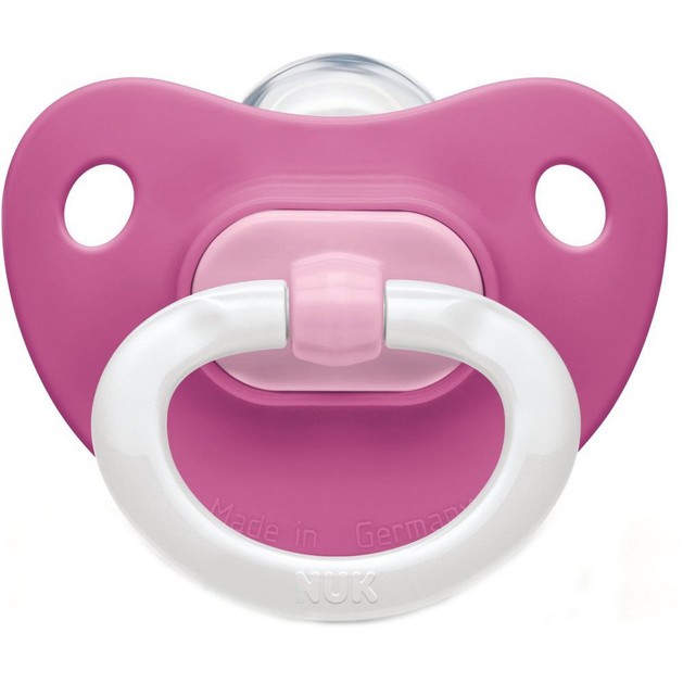 Nuk Classic Fashion Πιπίλα Σιλικόνης με Κρίκο 1τμχ Nuk Classic Fashion Πιπίλα Σιλικόνης με Κρίκο 1τμχ