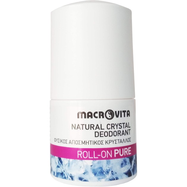 Macrovita Natural Crystal Deodorant Roll-On 50ml Macrovita Natural Crystal Deodorant Roll-On 50ml