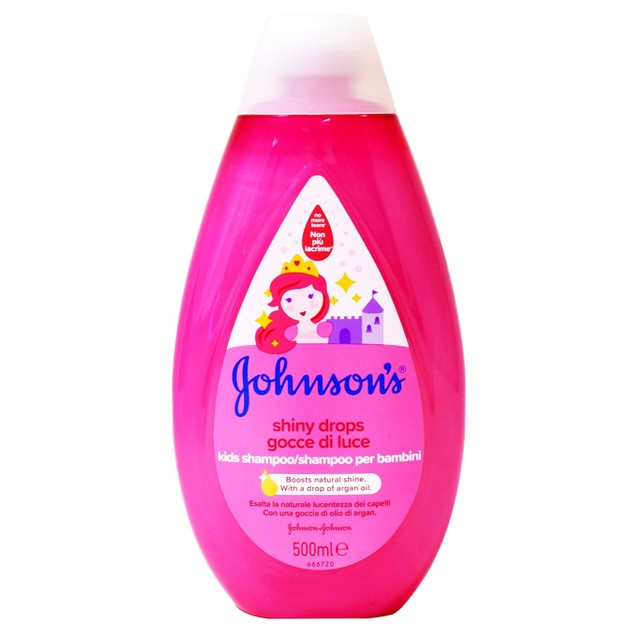 Johnson\'s Kids Shiny Drops Σαμπουάν 500ml Johnson\'s Kids Shiny Drops Σαμπουάν 500ml