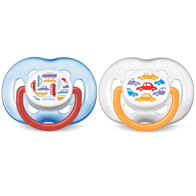Avent Πιπίλα Σιλικόνης Freeflow 6-18m Χωρίς ΒΡΑ 2τμχ - SCF172/22 Cars Avent Πιπίλα Σιλικόνης Freeflow 6-18m Χωρίς ΒΡΑ 2τμχ - SCF172/22 Cars