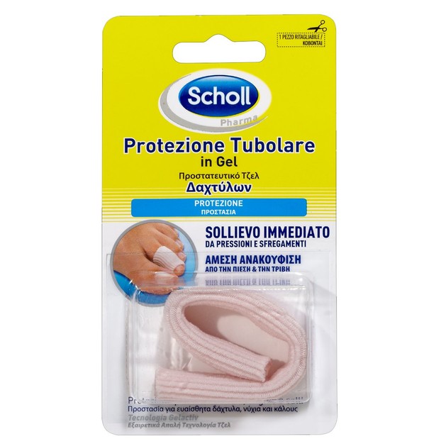 Scholl Τζελ Προστατευτικό Δαχτύλων 1τμχ Scholl Τζελ Προστατευτικό Δαχτύλων 1τμχ