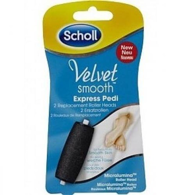 Dr Scholl Velvet Soft Ανταλλακτικά Roll-on με Κρυστάλλους από Διαμάντι 2τμχ Dr Scholl Velvet Soft Ανταλλακτικά Roll-on με Κρυστάλλους από Διαμάντι 2τμχ