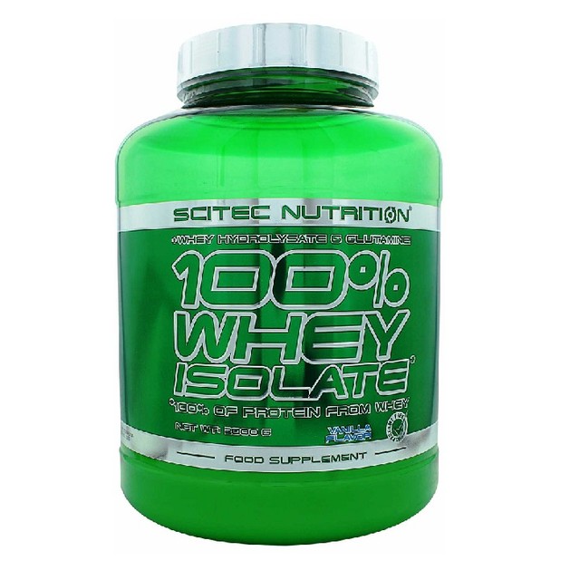Scitec Nutrition 100% Whey Isolate Φόρμουλα Πρωτεΐνης με 100% Περιεκτικότητα Απομονωμένου Ορού Γάλακτος 2000g Scitec Nutrition 100% Whey Isolate Φόρμουλα Πρωτεΐνης με 100% Περιεκτικότητα Απομονωμένου Ορού Γάλακτος 2000g
