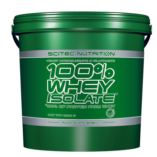 Scitec Nutrition 100% Whey Isolate Φόρμουλα Πρωτεΐνης με 100% Περιεκτικότητα Απομονωμένου Ορού Γάλακτος 4000g Scitec Nutrition 100% Whey Isolate Φόρμουλα Πρωτεΐνης με 100% Περιεκτικότητα Απομονωμένου Ορού Γάλακτος 4000g