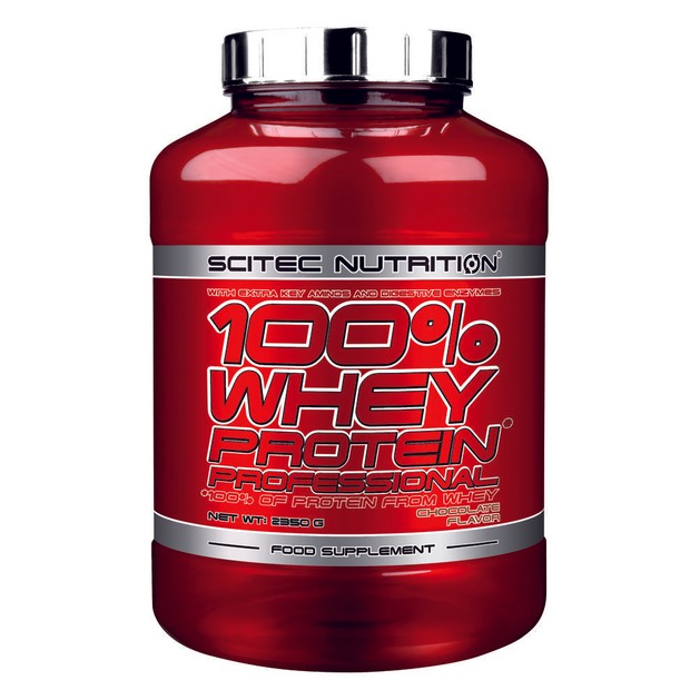 Scitec Nutrition 100% Whey Protein Professional Υπέρ-φιλτραρισμένη Πρωτεΐνη Ορού Γάλακτος με Πρόσθετα Συστατικά 2350g Scitec Nutrition 100% Whey Protein Professional Υπέρ-φιλτραρισμένη Πρωτεΐνη Ορού Γάλακτος με Πρόσθετα Συστατικά 2350g