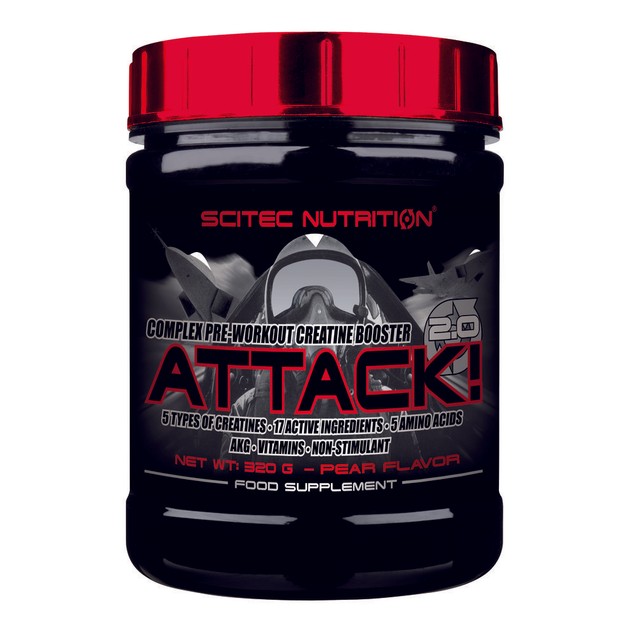 Scitec Nutrition Attack! 2.0 - 0.7 lbs Σύμπλεγμα προ-προπονητικού τονωτικού κρεατίνης (320g) ΗΜΕΡΟΜΗΝΙΑ ΛΗΞΗΣ 12/2016 Scitec Nutrition Attack! 2.0 - 0.7 lbs Σύμπλεγμα προ-προπονητικού τονωτικού κρεατίνης (320g) ΗΜΕΡΟΜΗΝΙΑ ΛΗΞΗΣ 12/2016
