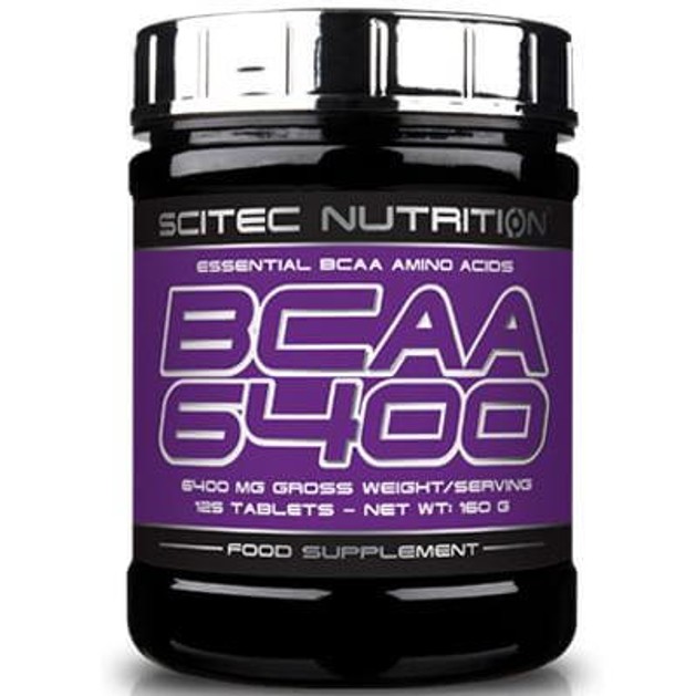 Scitec Nutrition BCAA 6400 Αμινοξέα Διακλαδισμένης Αλυσίδας 125tabs Scitec Nutrition BCAA 6400 Αμινοξέα Διακλαδισμένης Αλυσίδας 125tabs