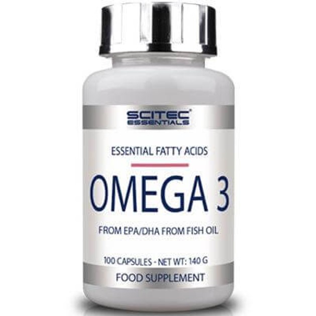 Scitec Essentials Omega 3 φόρμουλά λιπαρών οξέων 100caps Scitec Essentials Omega 3 φόρμουλά λιπαρών οξέων 100caps