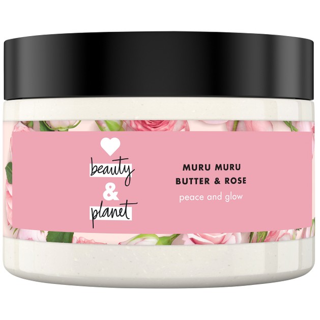 Love Beauty & Planet Muru Muru & Rose Body Scrub 250ml Love Beauty & Planet Muru Muru & Rose Body Scrub 250ml