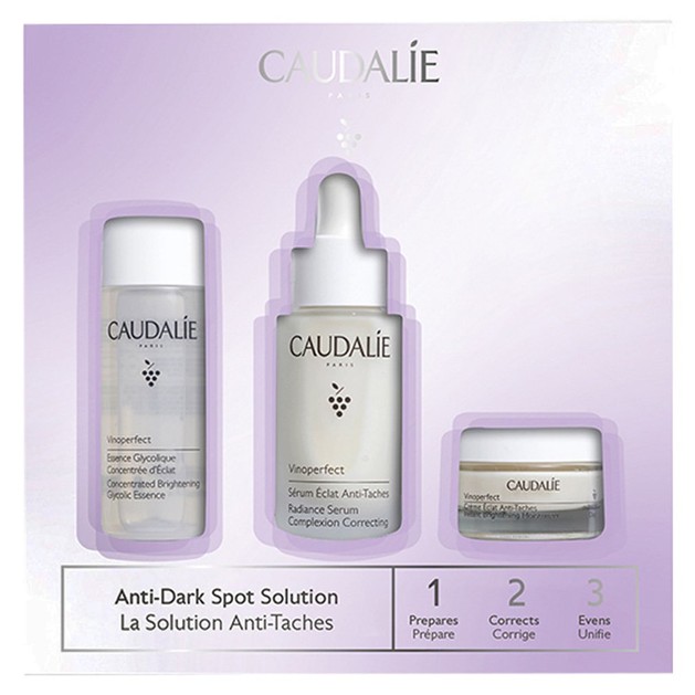 Caudalie Promo Anti-Dark Spot Solution Vinoperfect Radiance Serum 30ml & Δώρο Glycolic Essense 50ml & Day Cream 15ml Caudalie Promo Anti-Dark Spot Solution Vinoperfect Radiance Serum 30ml & Δώρο Glycolic Essense 50ml & Day Cream 15ml
