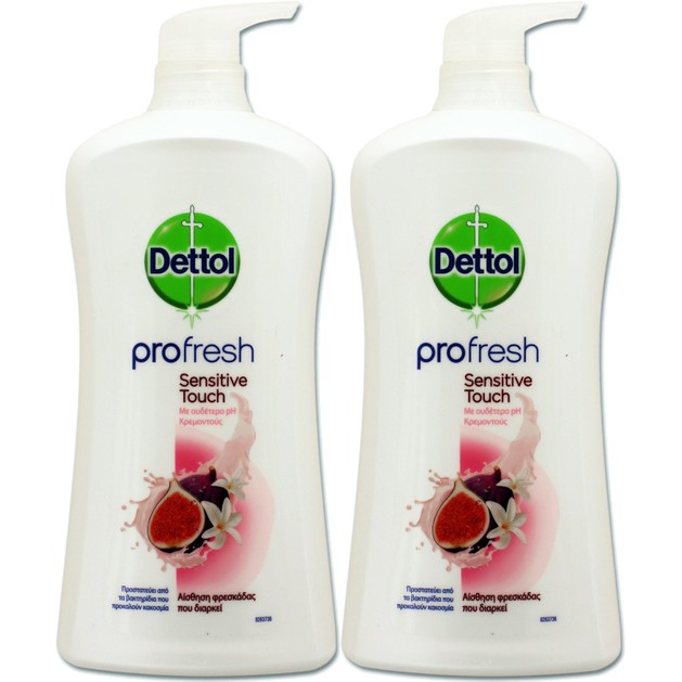 Dettol Πακέτο Προσφοράς Profresh Sensitive Touch Αφροντούς για Αίσθημα Φρεσκάδας 2x950ml 1+1 Δώρο Dettol Πακέτο Προσφοράς Profresh Sensitive Touch Αφροντούς για Αίσθημα Φρεσκάδας 2x950ml 1+1 Δώρο