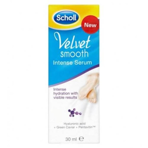Dr Scholl Velvet Soft Εντατικός ορός ποδιών Με Υαλουρονικό οξύ, 30 ml Dr Scholl Velvet Soft Εντατικός ορός ποδιών Με Υαλουρονικό οξύ, 30 ml