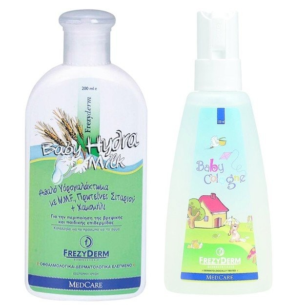 Frezyderm Hydra Milk Ενυδατικό Γαλάκτωμα 200ml & Δώρο Baby Cologne Βρεφική Κολώνια 100ml Frezyderm Hydra Milk Ενυδατικό Γαλάκτωμα 200ml & Δώρο Baby Cologne Βρεφική Κολώνια 100ml