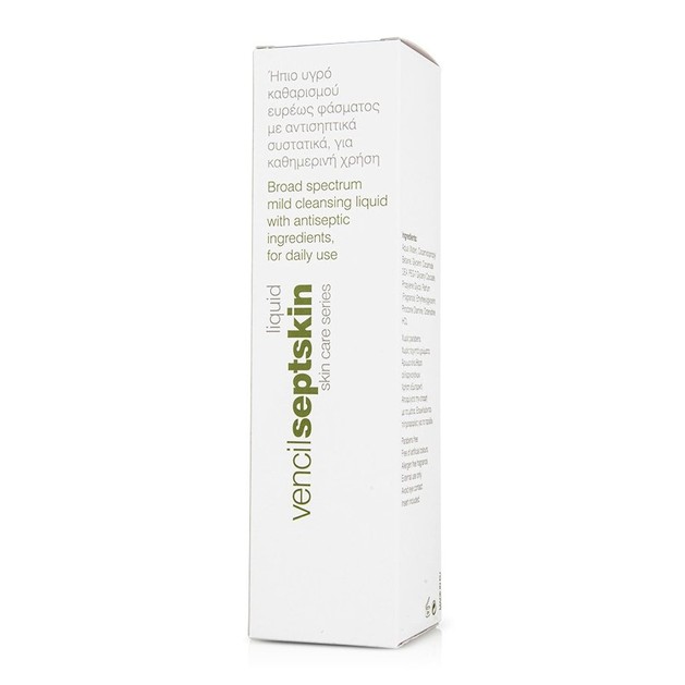 Vencil Septskin Liquid Ήπιο Υγρό Καθαρισμού 200ml Vencil Septskin Liquid Ήπιο Υγρό Καθαρισμού 200ml
