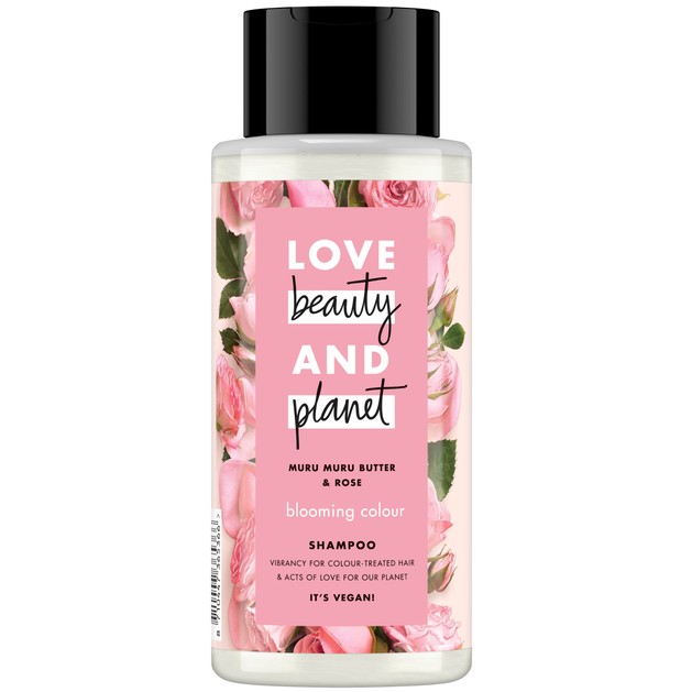 Love Beauty & Planet Shampoo Muru Muru & Rose 400ml Love Beauty & Planet Shampoo Muru Muru & Rose 400ml
