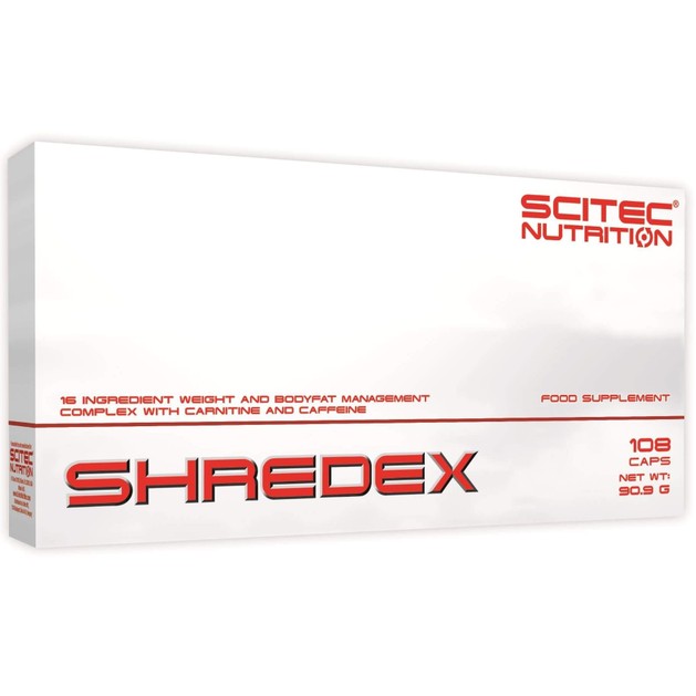 Scitec Nutrition Shredex 108 Caps Scitec Nutrition Shredex 108 Caps