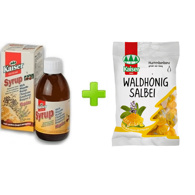 Kaiser Syrup Cherry Παιδικό Αρωματικό Σιρόπι Με Γεύση Κεράσι για το Βήχα και τον Ερεθισμένο Λαιμό 200ml + Δώρο Καραμέλες Kaiser Kaiser Syrup Cherry Παιδικό Αρωματικό Σιρόπι Με Γεύση Κεράσι για το Βήχα και τον Ερεθισμένο Λαιμό 200ml + Δώρο Καραμέλες Kaiser