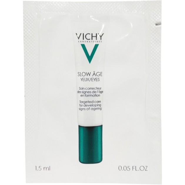 Δείγμα Vichy Slow Age Yeux Κρέμα Ματιών που Προλαμβάνει και Αντιμετωπίζει τα Σημάδια Γήρανσης 1.5ml Δείγμα Vichy Slow Age Yeux Κρέμα Ματιών που Προλαμβάνει και Αντιμετωπίζει τα Σημάδια Γήρανσης 1.5ml