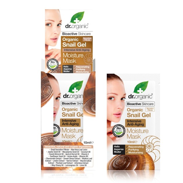 Dr.Organic Snail Gel Intensive Anti-Aging Moisture Mask 10ml Dr.Organic Snail Gel Intensive Anti-Aging Moisture Mask 10ml