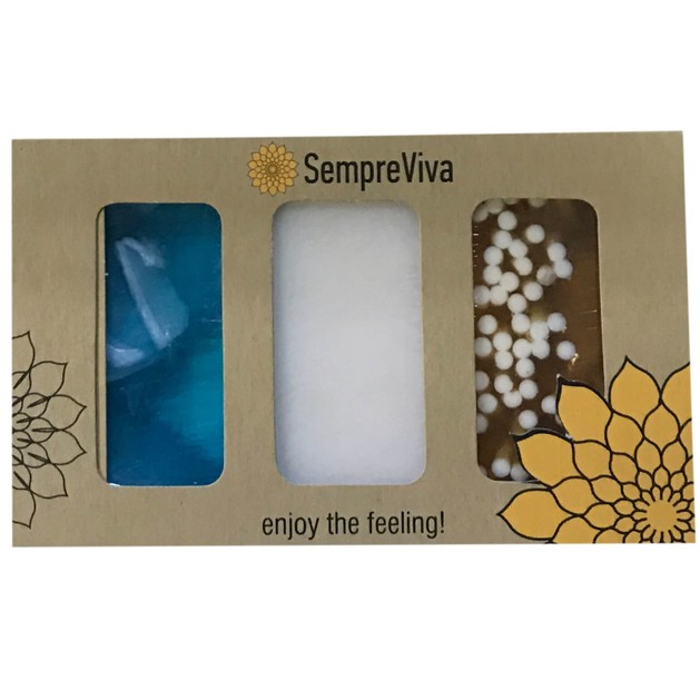 SempreViva Soap Kit Ocean - Donkey Milk - Mastic 3 Τεμάχια SempreViva Soap Kit Ocean - Donkey Milk - Mastic 3 Τεμάχια