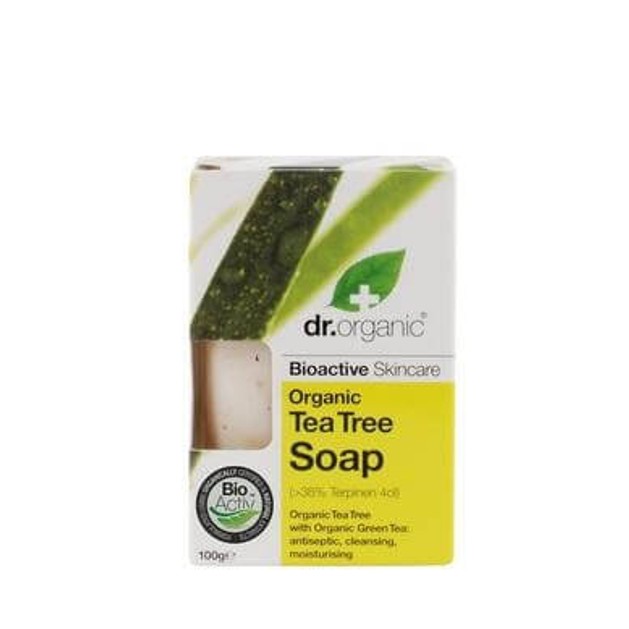 Dr.Organic Organic Tea Tree Soap 100gr Dr.Organic Organic Tea Tree Soap 100gr