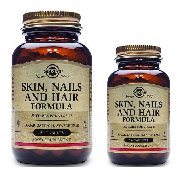 Solgar Πακέτο Προσφοράς Skin Nails & Hair Formula Συμπλήρωμα Διατροφής για Νύχια, Μαλλιά & Δέρμα 60 Tabs & Δώρο 14Tabs Solgar Πακέτο Προσφοράς Skin Nails & Hair Formula Συμπλήρωμα Διατροφής για Νύχια, Μαλλιά & Δέρμα 60 Tabs & Δώρο 14Tabs