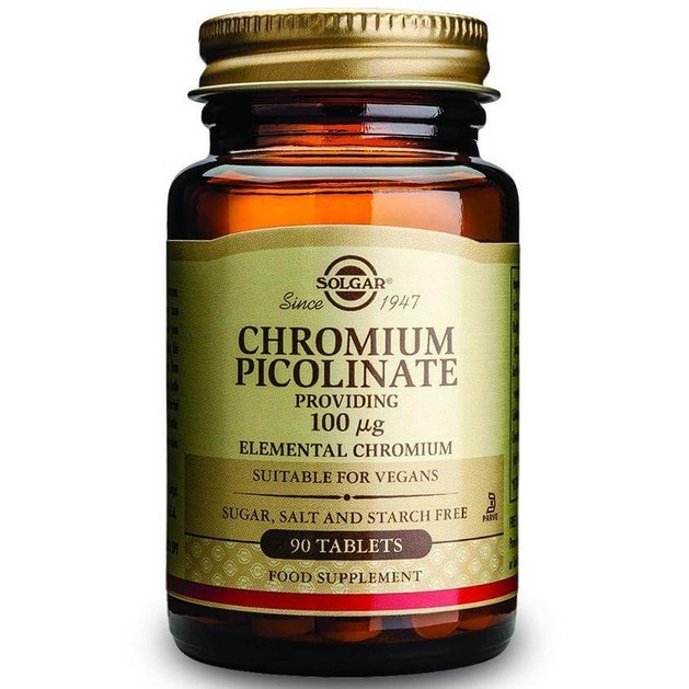 Solgar Chromium Picolinate veg.tabs Solgar Chromium Picolinate veg.tabs