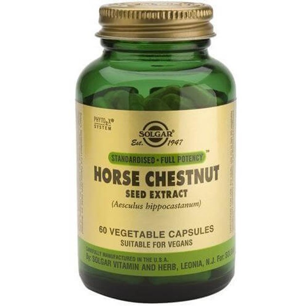 Solgar Sfp Horse Chestnut Seed Extract 60 veg.caps Solgar Sfp Horse Chestnut Seed Extract 60 veg.caps