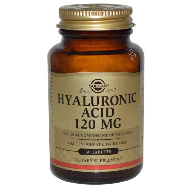 Solgar Hyaluronic Acid Complex 120mg 30 tabs Solgar Hyaluronic Acid Complex 120mg 30 tabs