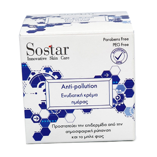 Sostar Anti-pollution Ενυδατική Κρέμα Ημέρας 50ml Sostar Anti-pollution Ενυδατική Κρέμα Ημέρας 50ml