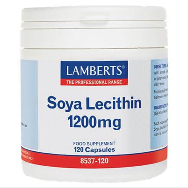 Lamberts Soya Lecithin 1200mg 120 tabs Lamberts Soya Lecithin 1200mg 120 tabs