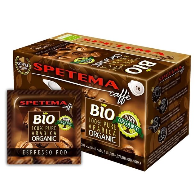 Spetema Caffe Bio Βιολογικός Espresso 112gr 16 Τεμάχια Spetema Caffe Bio Βιολογικός Espresso 112gr 16 Τεμάχια