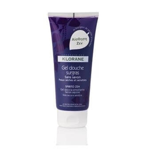 Klorane Gel Douche Surgras Spirito Zen 200ml Klorane Gel Douche Surgras Spirito Zen 200ml