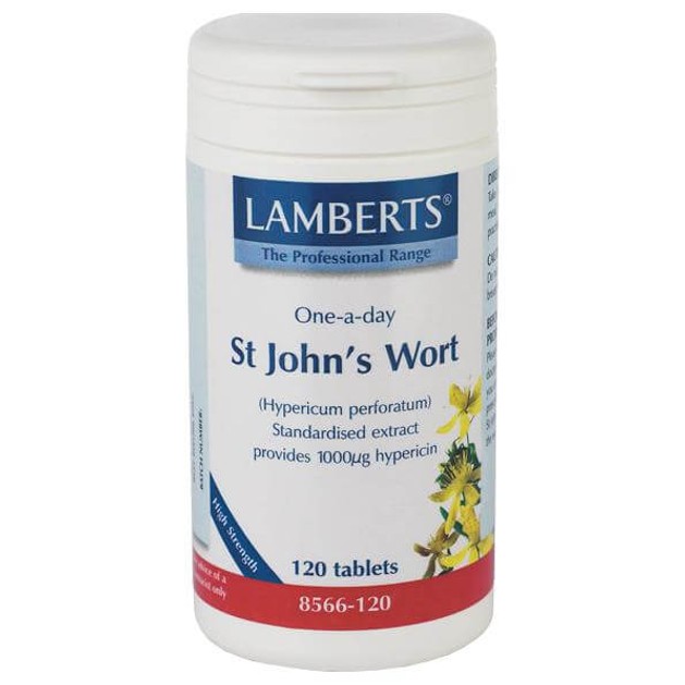 Lamberts St John’s Wort One-A-Day 120 tabs Lamberts St John’s Wort One-A-Day 120 tabs