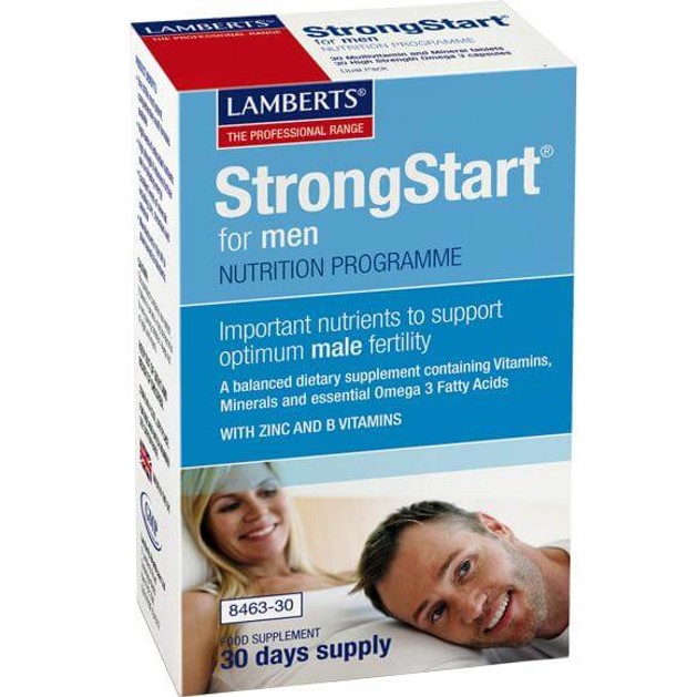 Lamberts Strong Start for Men 30tabs Lamberts Strong Start for Men 30tabs