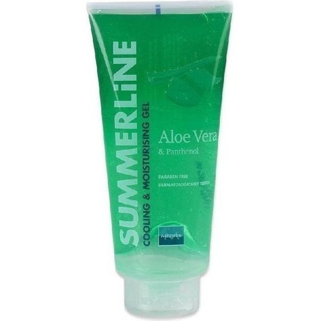 Medisei Summerline Aloe Vera & Panthenol Cooling & Moisturising Gel 300ml Medisei Summerline Aloe Vera & Panthenol Cooling & Moisturising Gel 300ml