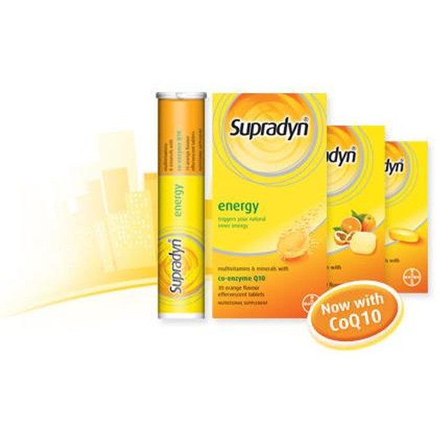 Bayer Supradyn Energy Q10 15 Αναβράζοντα Δισκία Bayer Supradyn Energy Q10 15 Αναβράζοντα Δισκία