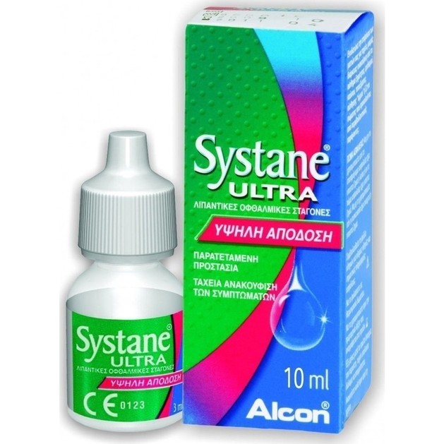 Alcon SYSTANE Ultra Λιπαντικές Οφθαλμικές Σταγόνες 10ml drops Alcon SYSTANE Ultra Λιπαντικές Οφθαλμικές Σταγόνες 10ml drops