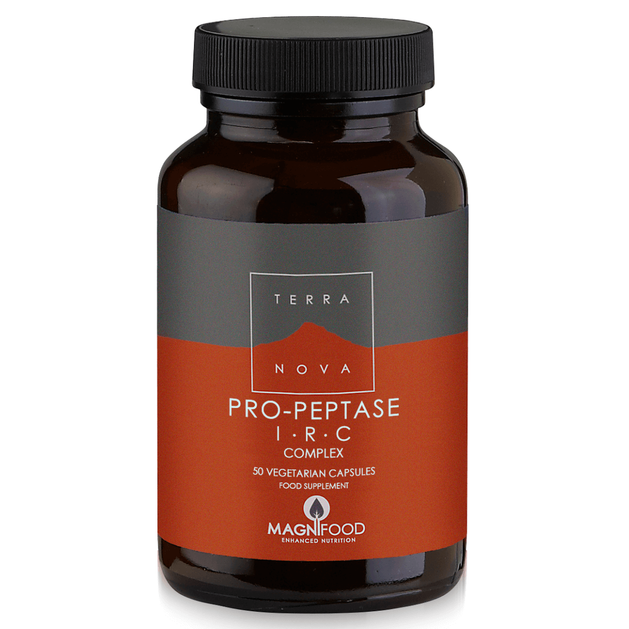 Terranova Pro Peptase IRC Ιδανική Λύση για Αποκατάσταση από Τραυματισμούς 50Caps Terranova Pro Peptase IRC Ιδανική Λύση για Αποκατάσταση από Τραυματισμούς 50Caps