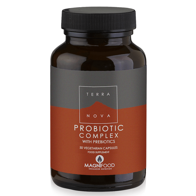 Terranova Probiotic Complex with Prebiotics Μοναδικός Συνδυασμός Προβιοτικών, Πρεβιοτικών με Μέγιστη Αποτελεσματικότητα 50Caps Terranova Probiotic Complex with Prebiotics Μοναδικός Συνδυασμός Προβιοτικών, Πρεβιοτικών με Μέγιστη Αποτελεσματικότητα 50Caps