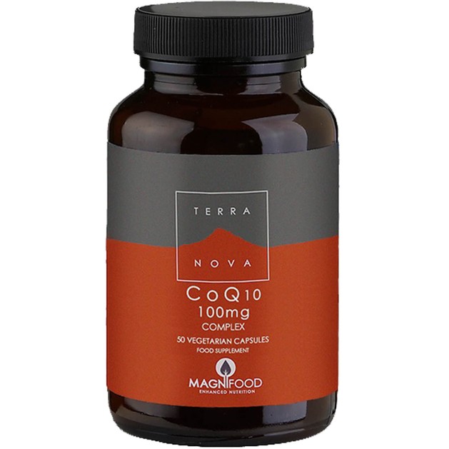 Terranova Co Q10 100mg Complex Μοναδική Σύνθεση για Μεγιστοποίηση της Απορρόφησης του Συνένζυμου Q10 50caps Terranova Co Q10 100mg Complex Μοναδική Σύνθεση για Μεγιστοποίηση της Απορρόφησης του Συνένζυμου Q10 50caps