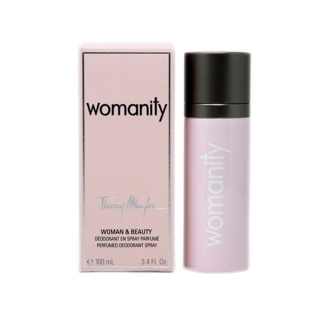 THIERRY MUGLER Womanity Deo Spray 100ml THIERRY MUGLER Womanity Deo Spray 100ml